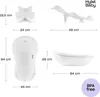 Babywanne, Sitz – Weiß Produktbild-Vorschau 2