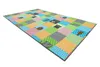 Teppich für Kinder ZOO Tiere  Mehrfarben 100x250 cm Produktbild-Vorschau 3