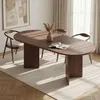 Skye Decor, Erweiterbarer Esstisch, Walnuss, 160 x 90 cm Produktbild-Vorschau 1