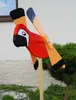 Windrad aus Holz, Gartenfigur, Vogelschreck, ROTER PAPAGEI Produktbild-Vorschau 2