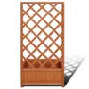 vidaXL Sadzarka z podporą do wspinaczki 70 x 30 x 135 cm Podgląd zdjęcia produktu 2