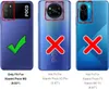 Three phone cases are shown, with one marked as a fit and two as not a fit. Produktbild-Vorschau