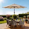 LEADZM Sonnenschirm Sonnenschirme,Balkonschirm,Gartenschirm Produktbild-Vorschau 1