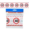 Product packaging for marking tape with speed limit signs. Produktbild-Vorschau