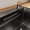 SONNI Breite Seite quadratisches Spülbecken 80 x 45 x 25,8 Produktbild-Vorschau 17
