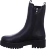 A black Chelsea boot is shown from the side against a white background. Produktbild-Vorschau