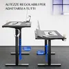 FLEXISPOT QE1 Scrivania regolabile in altezza 120x60 cm, Anteprima dell’immagine prodotto 6