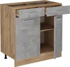 Küchenunterschrank Vicco R-Line Beton 80 cm AP Marmor, Produktbild-Vorschau 5