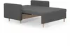 2-Sitzer-Sofa mit Schlaffunktion KEN - Hellgrau Produktbild-Vorschau 3