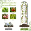 COSTWAY Treillis métallique pour 2 plantes, clôture de Voir les images du produit 7