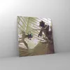 Bilder auf glas - Roboter Samurai Schwert Kämpfen - 70x70cm Produktbild-Vorschau 4