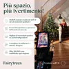 FairyTrees Albero di Natale Artificiale 220cm Bavarese Slim Anteprima dell’immagine prodotto 2