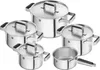 Zwilling - Zestaw 5 Naczyń z pokrywkami Pure Srebrny Podgląd zdjęcia produktu 1