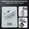 Duschsystem Trennbar, Chrom, Badewannenarmatur HOMELIVE, Produktbild-Vorschau 3