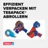 Tesa Strong Handabroller mit 1 Rolle Paketklebeband Braun, Produktbild-Vorschau 8