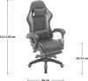 SVITA X-Stream Gamingstuhl mit Fußstütze Chefsessel Produktbild-Vorschau 6