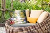 MuchoWow® Outdoor Kissen - Malerei - Blumen - Natur - Produktbild-Vorschau 3