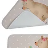 Mr. & Mrs. Panda Badezimmerteppich Bär Kind - Grau Pastell Produktbild-Vorschau 5