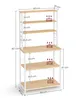 A diagram showing the dimensions and weight capacity of a shelving unit. Náhled obrázku produktu