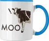 Trendation - Moo Kuh Tasse Geschenk für Landwirt Bauern Produktbild-Vorschau 1