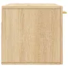 vidaXL Armadio a muro rovere Sonoma 80x36,5x35 cm materiale Anteprima dell’immagine prodotto 7