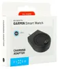 The image shows the retail packaging of a charging adapter for Garmin smartwatches. Produktbild-Vorschau