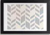 Bild 30x20 MDF-Rahmen, Wandkunst geometrischer Hintergrund Produktbild-Vorschau 1