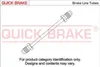QUICK BRAKE CN-1250B5L-A Bremsleitung für FIAT DUCATO Produktbild-Vorschau 1