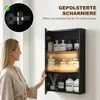 Armadietto a specchio kleankin, mobile da bagno a 3 Anteprima dell’immagine prodotto 5