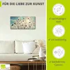 ARTland Leinwandbild Wollgras Größe: 150x75 cm Produktbild-Vorschau 2