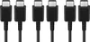 3x Schnell-Ladekabel USB-C 1.8m 3A schwarz für ulefone Produktbild-Vorschau 1