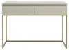 Selsey Bemmi - Coiffeuse Bureau, gris beige avec structure Voir les images du produit 5