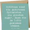 Mr. & Mrs. Panda Glückwunschkarte Spruch Schütze Optimist - Produktbild-Vorschau 1