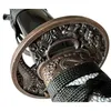Katana decorativa in bambù, nera, con incisione del drago, Anteprima dell’immagine prodotto 16