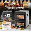 Balter Dörrautomat Edelstahl mit 12 Etagen & 2 Kammern, Produktbild-Vorschau 7