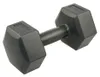 Vinylová činka LIFEFIT® 1 x 4 kg, tm. šedá Náhled obrázku produktu 1