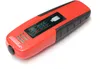 A red and black gas level meter is shown against a white background. Produktbild-Vorschau