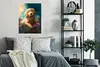 MuchoWow® Poster Welpe - Blumenkranz - Schmetterling - Hund Produktbild-Vorschau 4