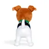 The back view of a plush dog toy. Produktbild-Vorschau