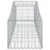 Gabionen mit Hochbogen 20 Stk. 200x50x40/60 cm Verzinktes Produktbild-Vorschau 5