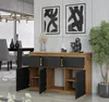 NOAH – Comò / Credenza con 3 cassetti e 3 ante – Rovere Anteprima dell’immagine prodotto 4