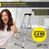 Craftfull Stehleiter CF-133B | Aluminium-Haushaltsleiter - Produktbild-Vorschau 2