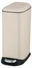 WENKO Treteimer Mod. Design 12 L, Easy-Close, Creme, mit Produktbild-Vorschau 1
