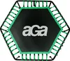 Aga Superficie di rimbalzo per trampolino fitness Green Anteprima dell’immagine prodotto 2
