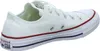 A single white Converse sneaker shown from the side. Voir les images du produit