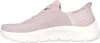 Side view of a pink Skechers Go Walk Flex-Grand Entry shoe against a white background. Voir les images du produit