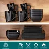 vancasso 24 pcs. vaisselle en faïence, service de table, Voir les images du produit 3