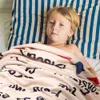 Personalisierte Fleecedecke An Meine Sohn Brief Gedruckt Produktbild-Vorschau 3