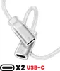 A close-up shot of a white USB-C audio and charging splitter. Anteprima dell’immagine prodotto