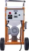 A front view of an industrial machine on wheels, with controls and a motor visible. Anteprima dell’immagine prodotto